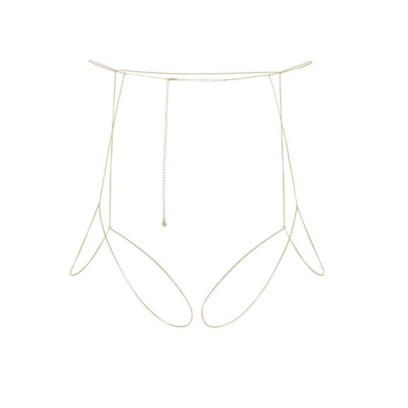 Agent Provocateur Babeta Gold Chain Mini Belt M/L New